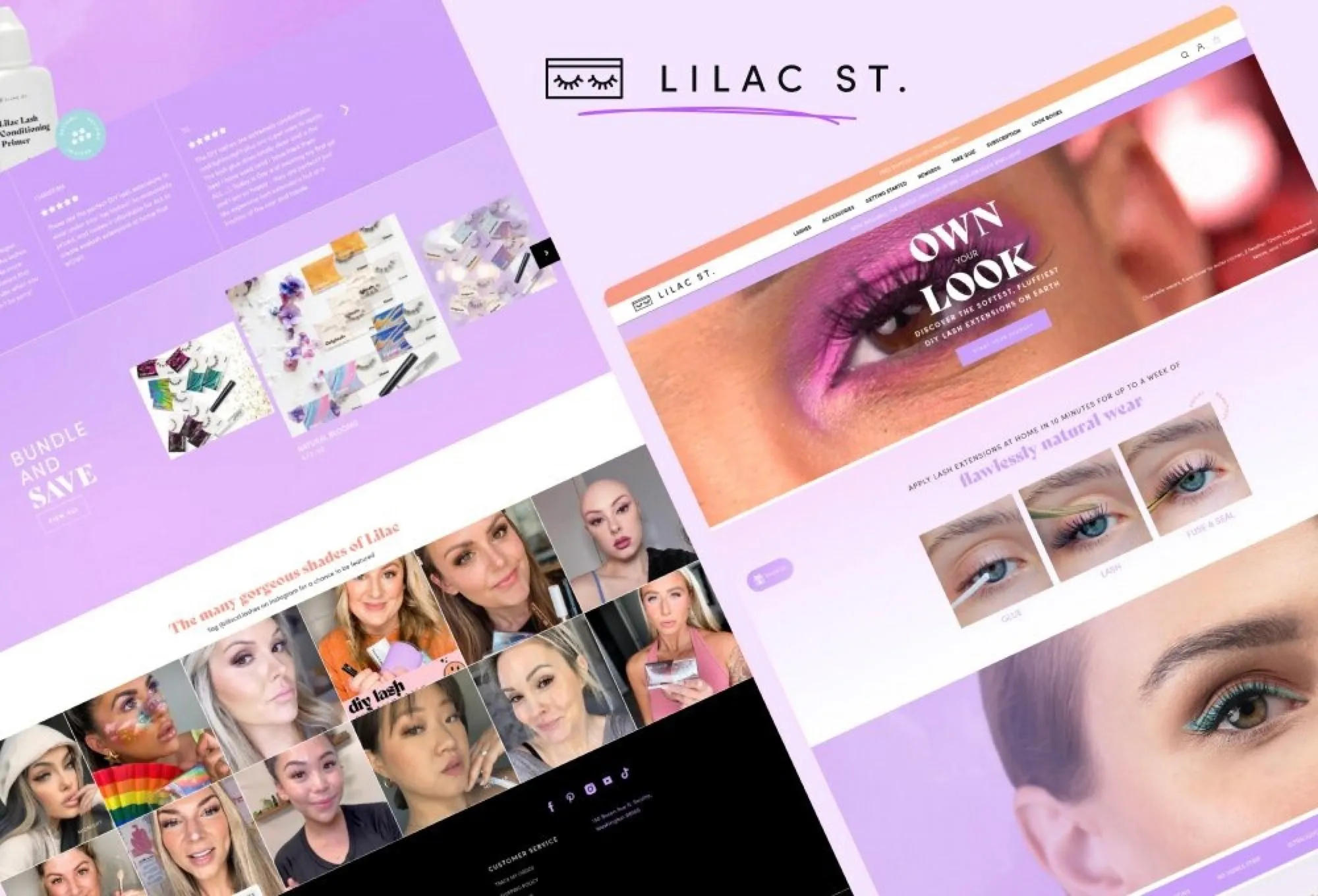 Shopify Plus store: homepage