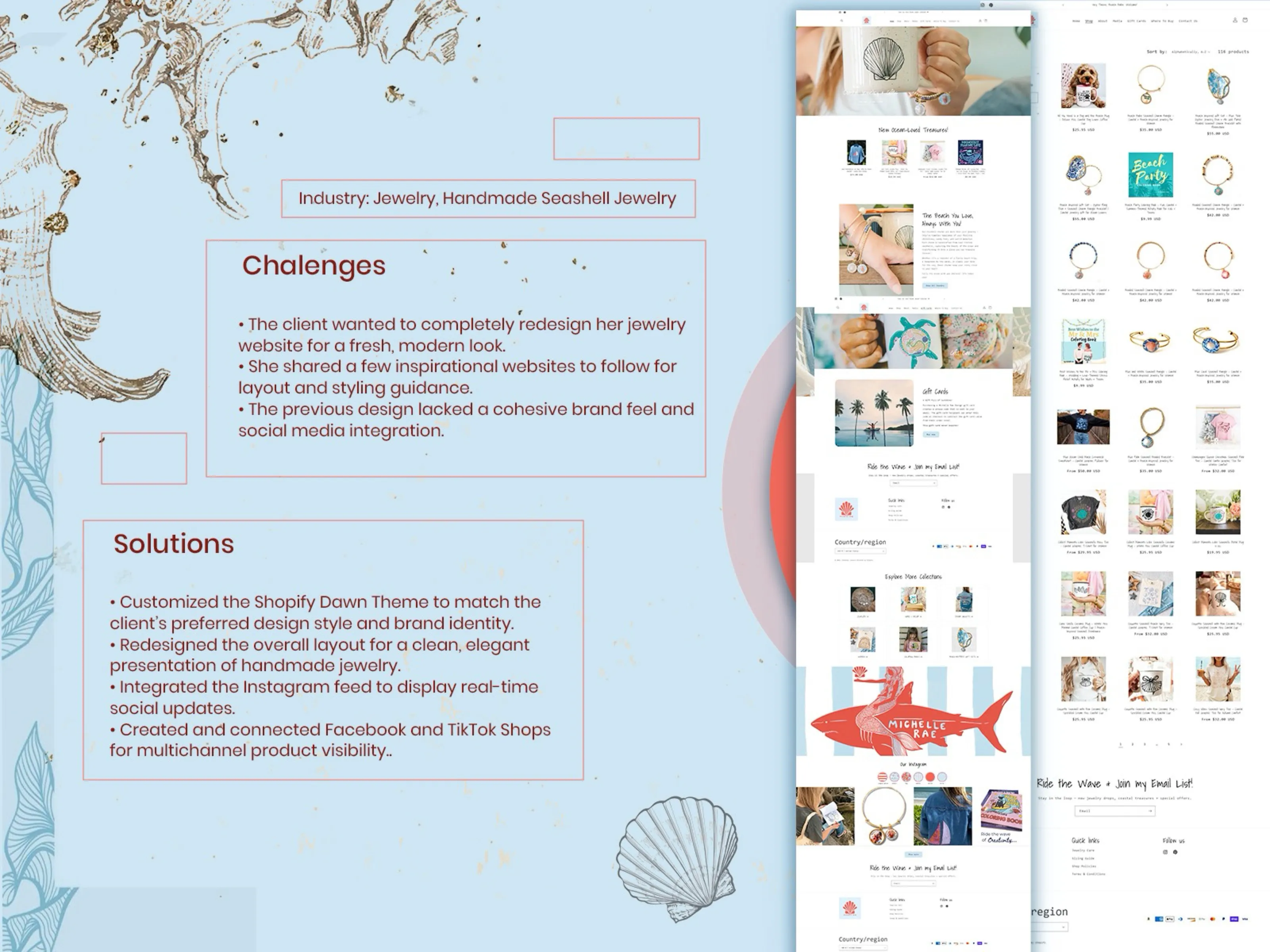 Seashell Jewelry: collection