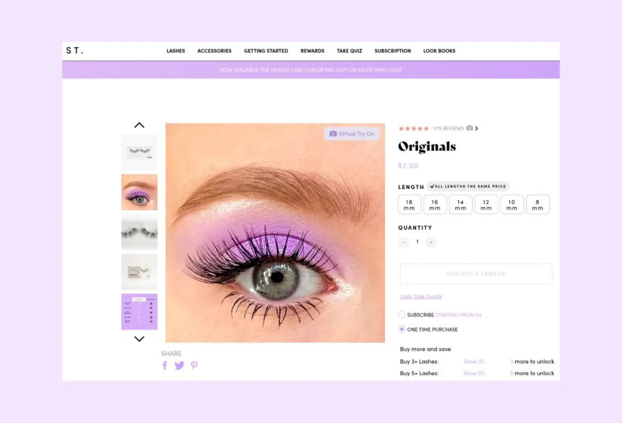 Shopify Plus store: product