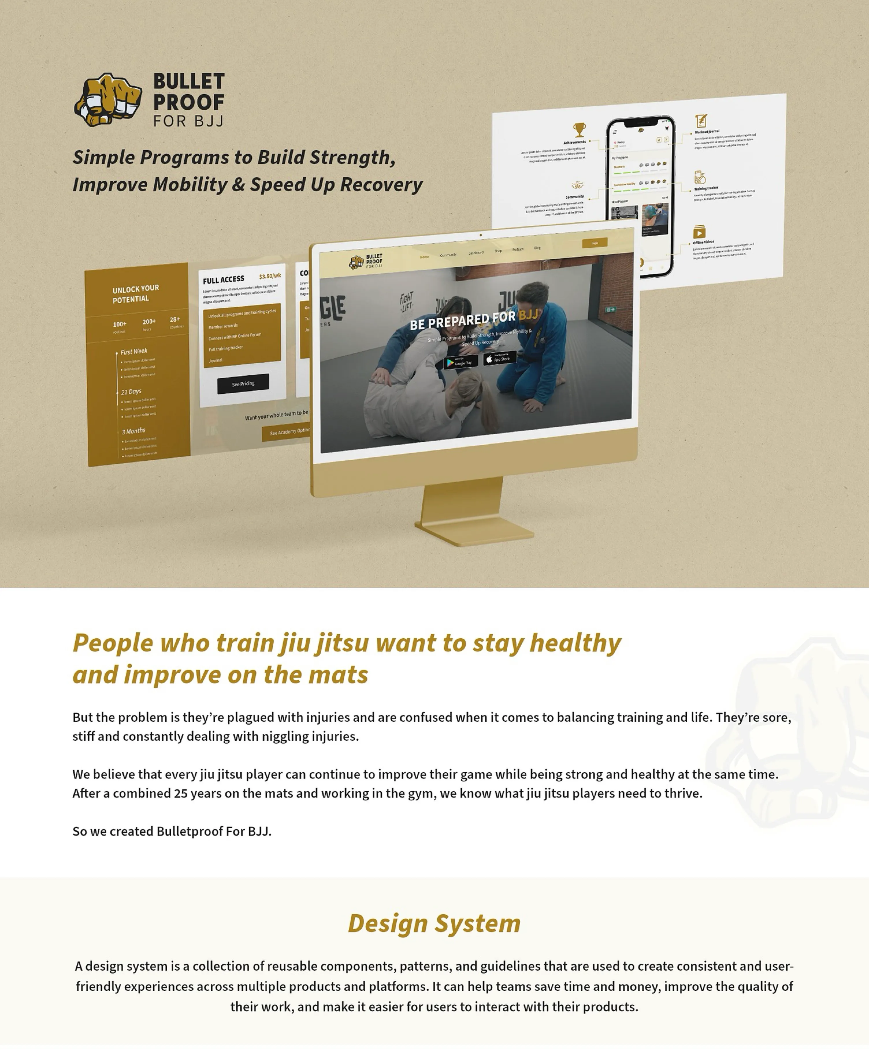 Bulletproof for BJJ: app