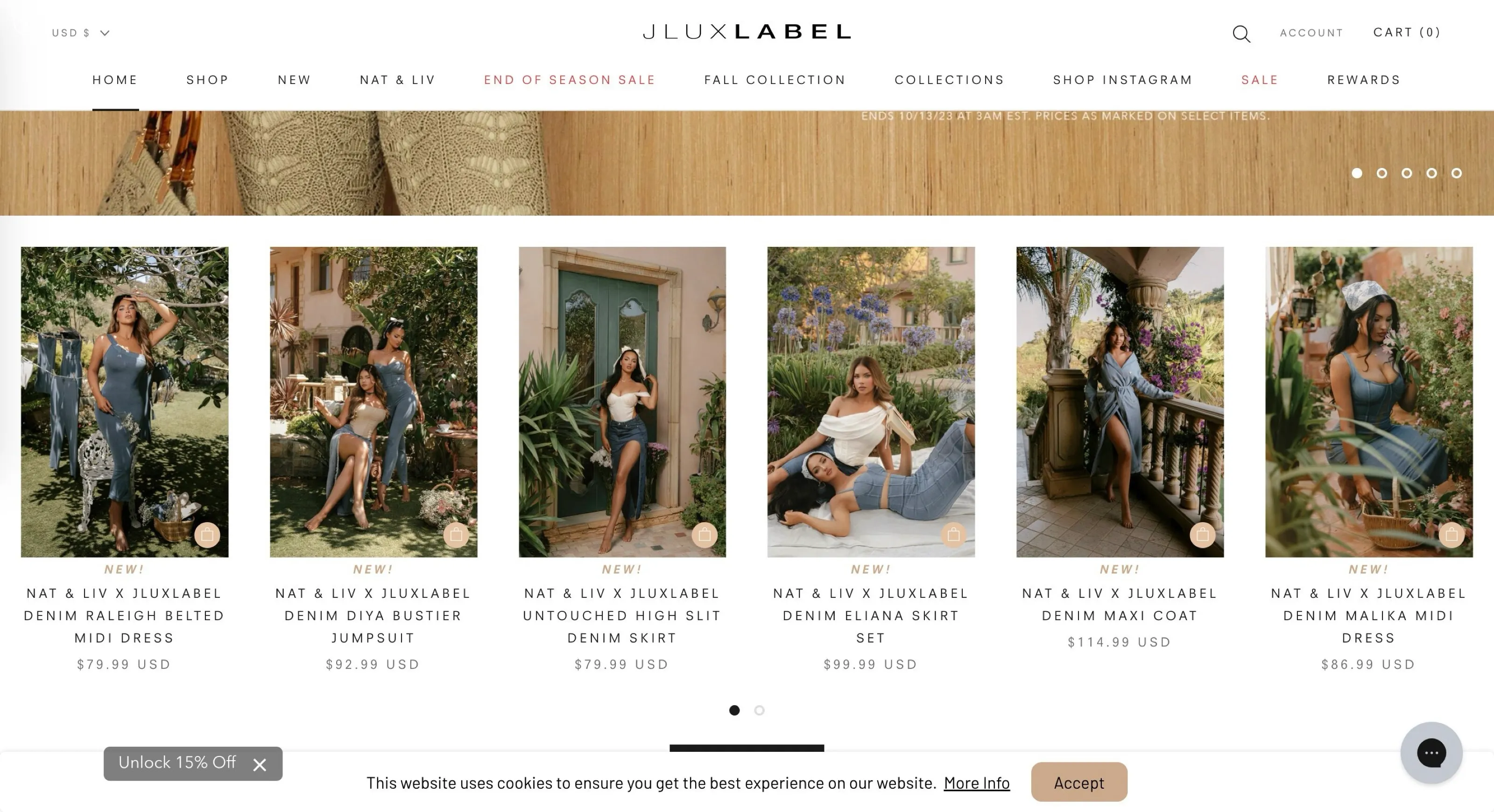 Shopify store speed audit and redesign: collection 2