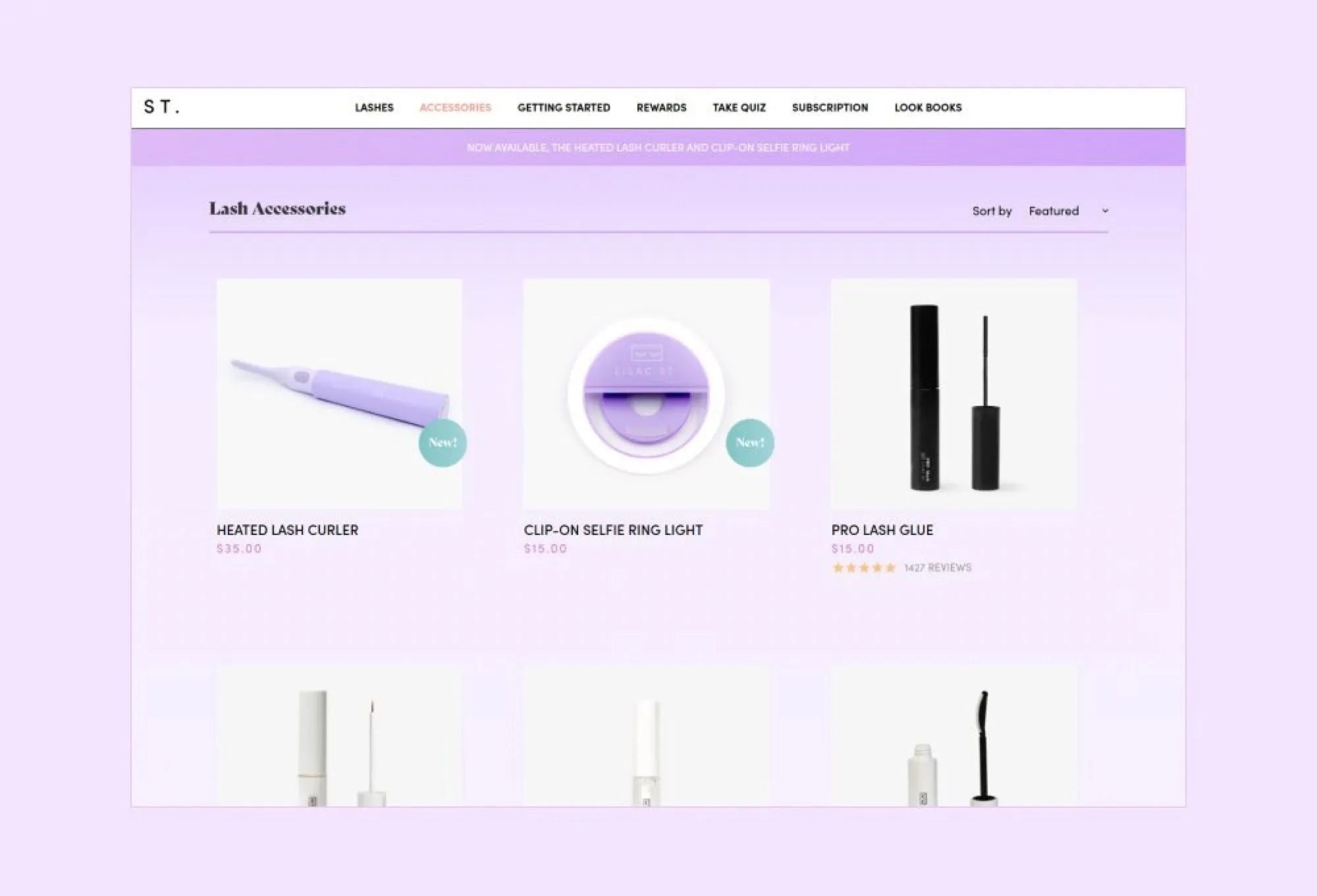 Shopify Plus store: collection