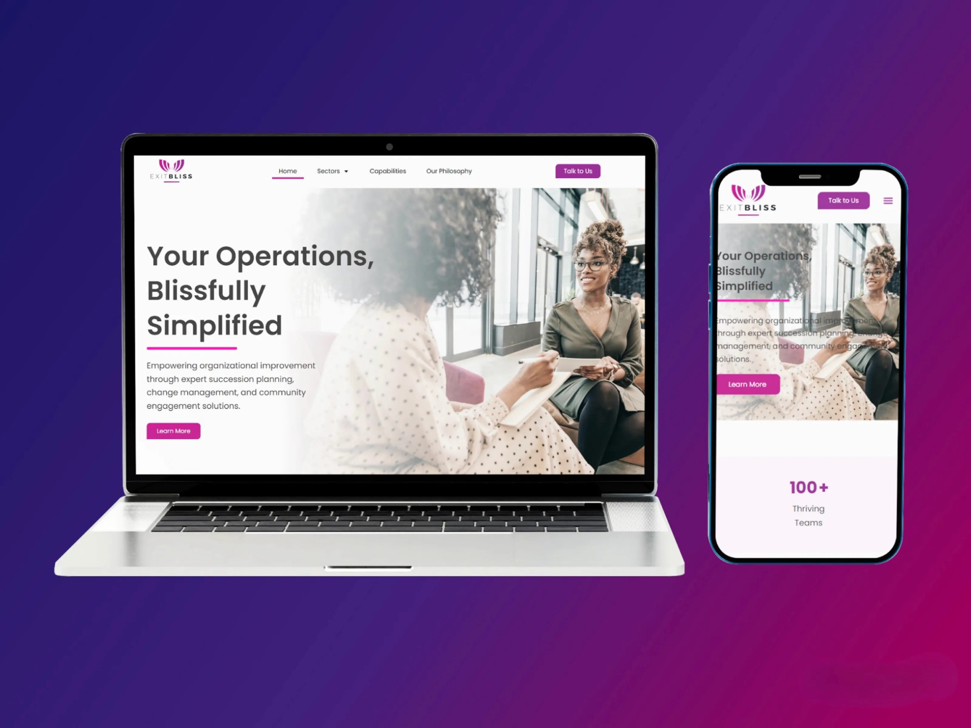 Webflow website design 3